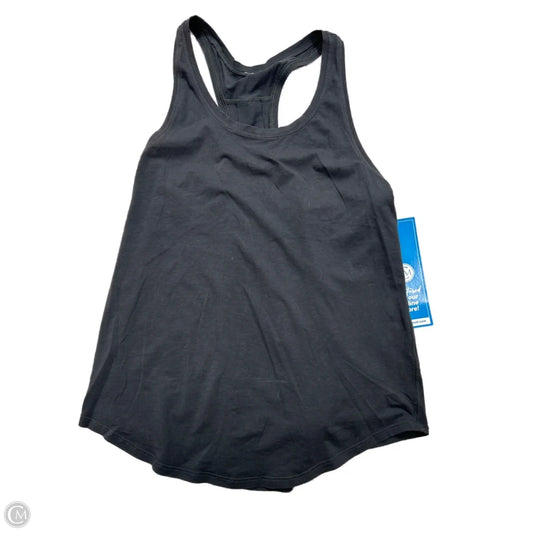 Athletic Tank Top By Lululemon In Black, Size: M