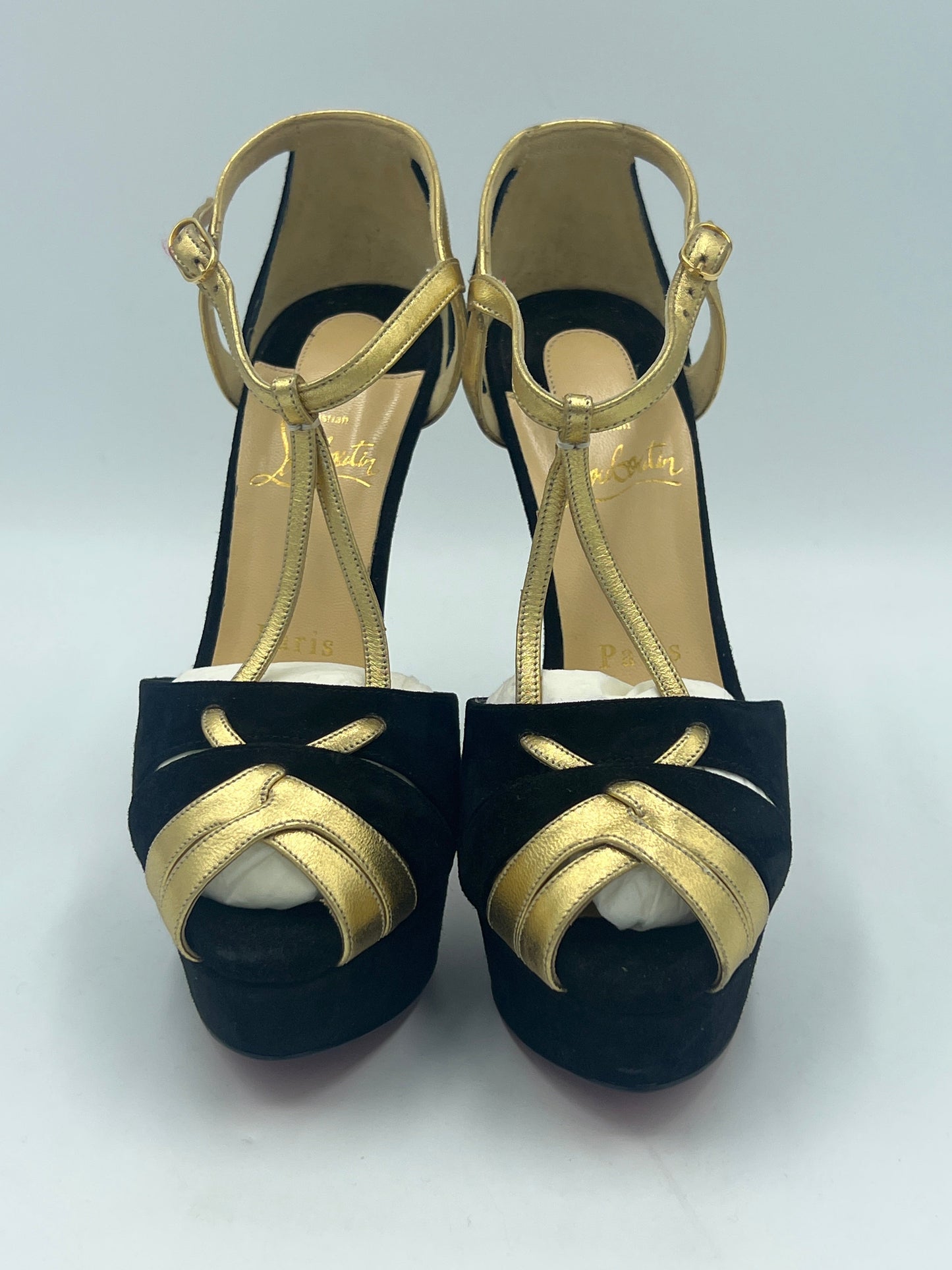 40% OFF! Christian Louboutin Glennalta Luxury Designer Heels, Size: 5
