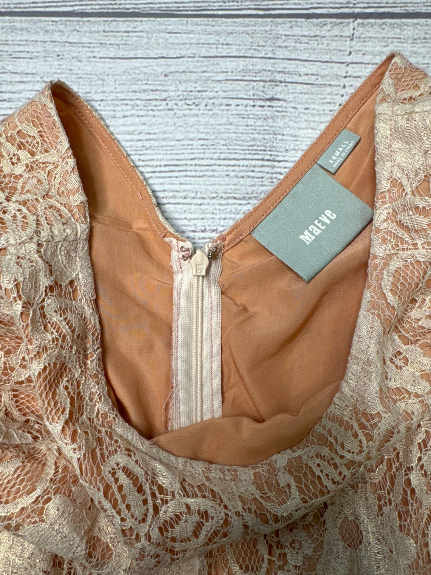 Top Sleeveless By Maeve In Cream, Size: Xs