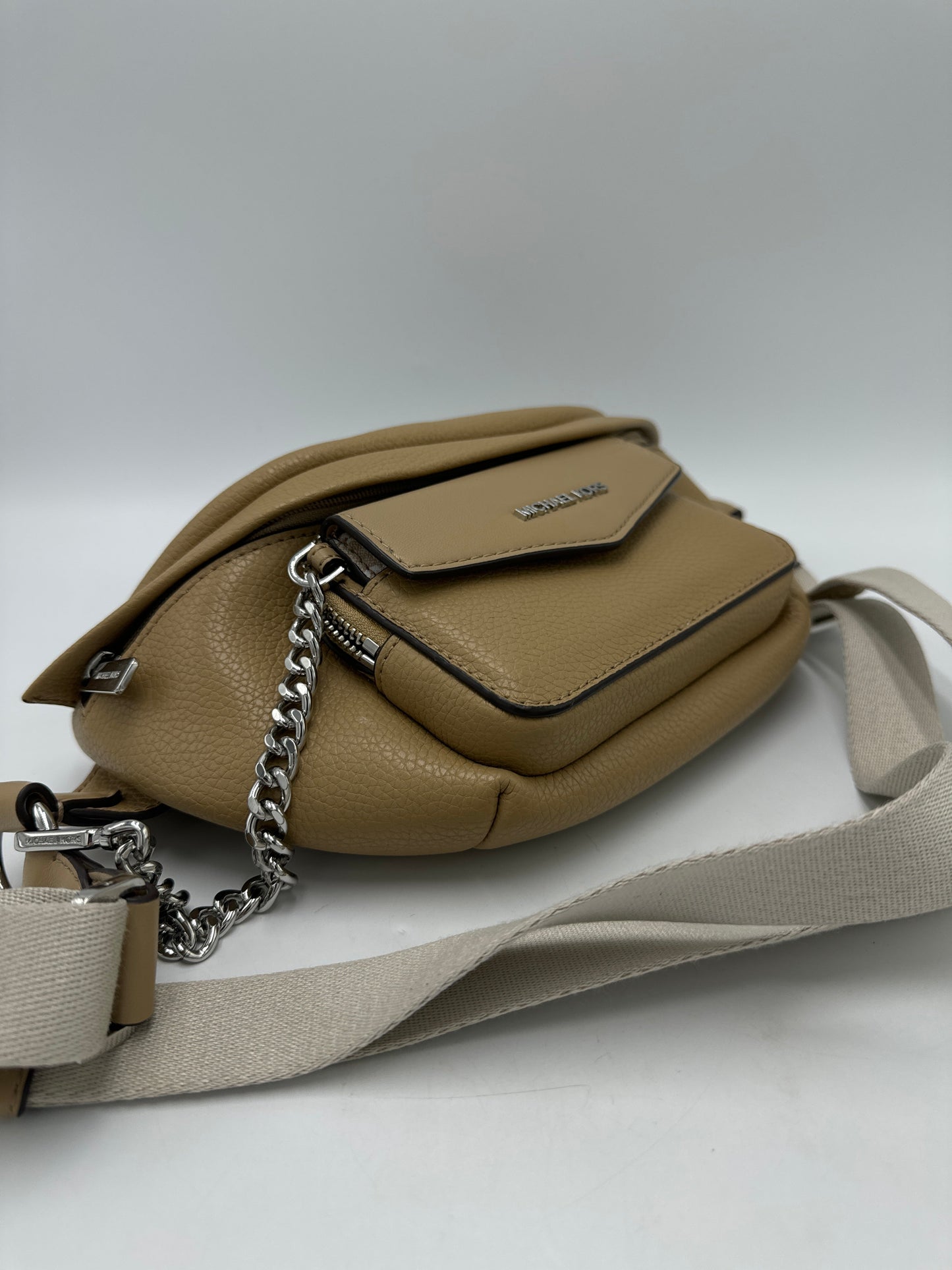 Leather Belt Bag By Michael Kors