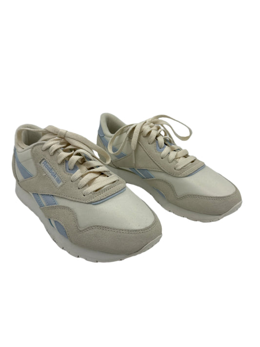 Shoes Athletic By Reebok In Cream, Size: 8