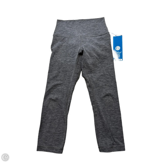 Athletic Capris By Lululemon In Grey, Size: S