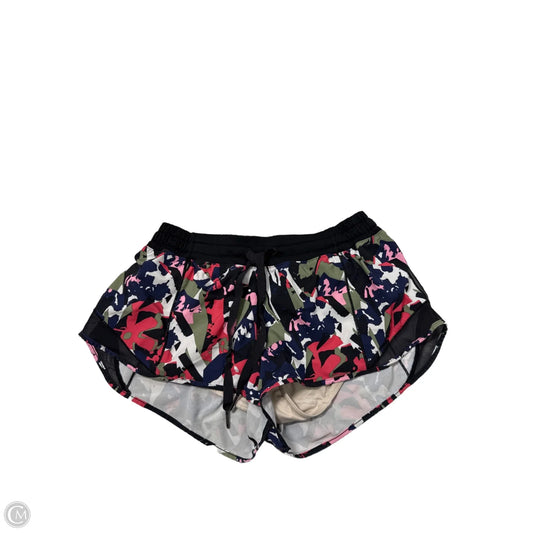 Athletic Shorts By Lululemon In Multi-colored, Size: M
