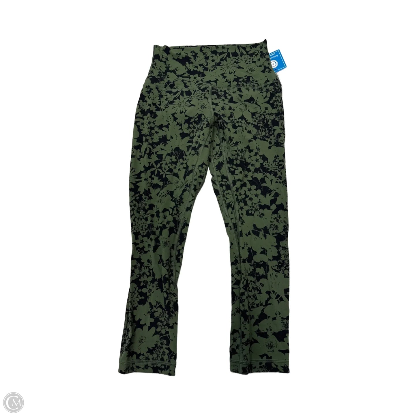 Athletic Leggings By Lululemon In Green, Size: S