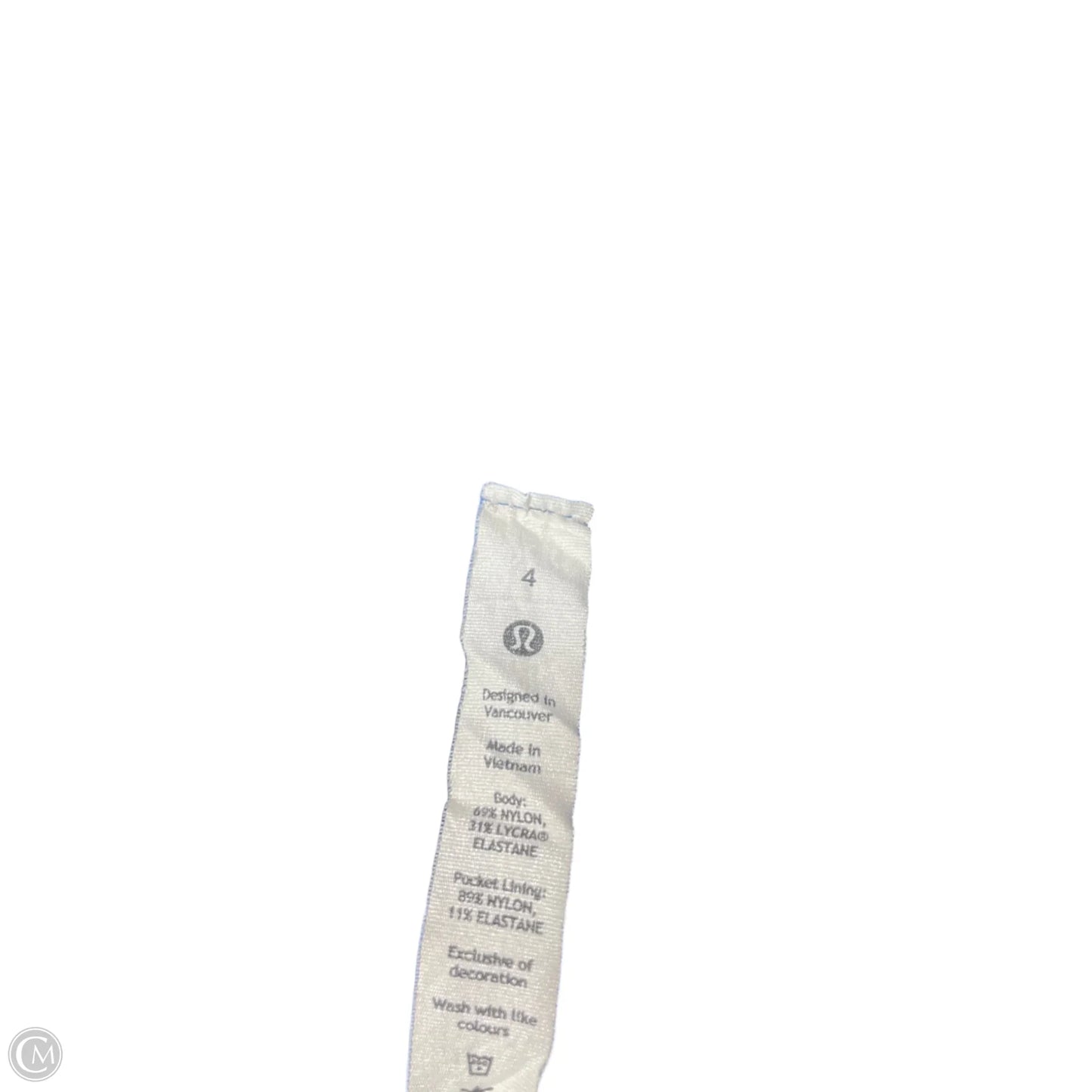 Athletic Capris By Lululemon In Blue, Size: S