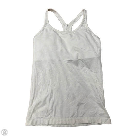 Athletic Tank Top By Lululemon In Cream, Size: M