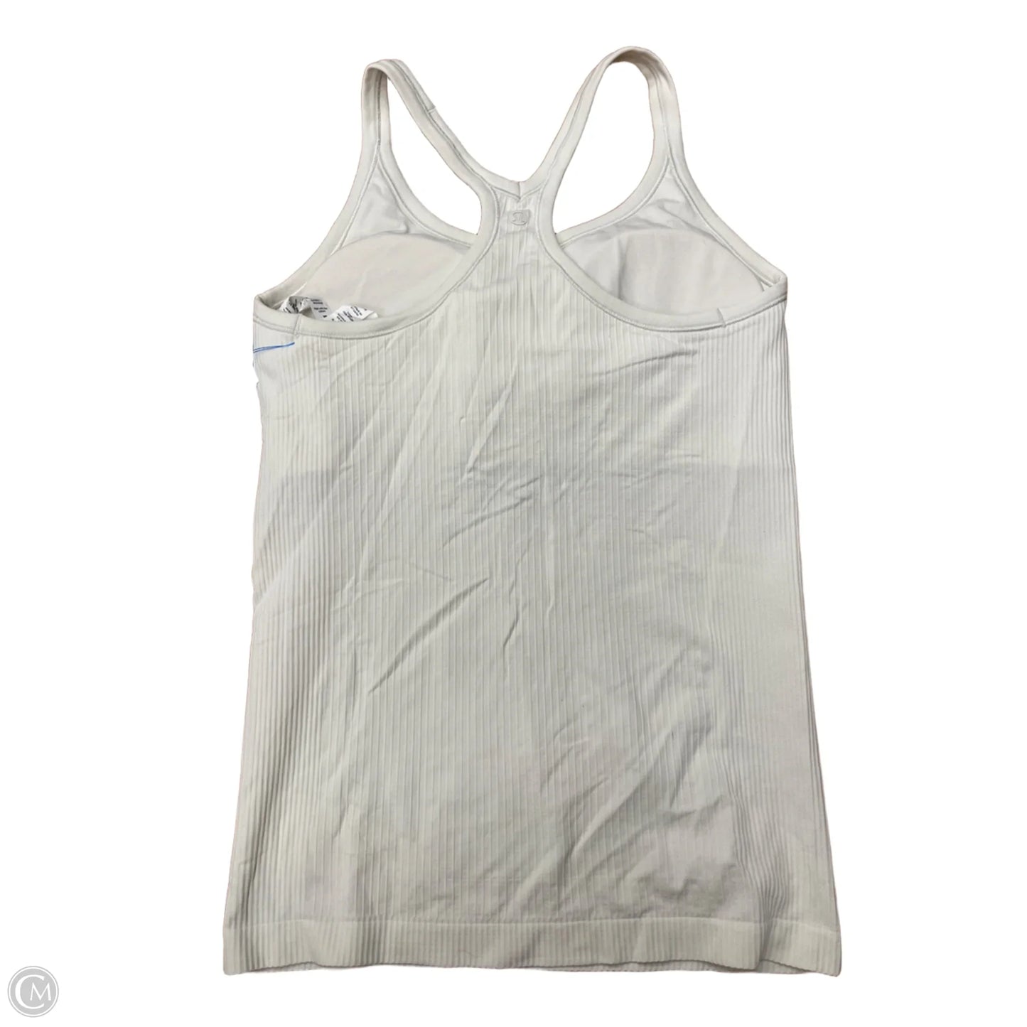 Athletic Tank Top By Lululemon In Cream, Size: M