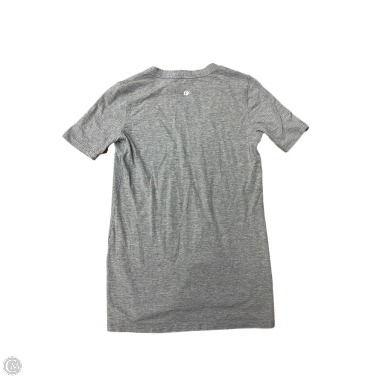 Top Short Sleeve Basic By Lululemon In Grey, Size: 2