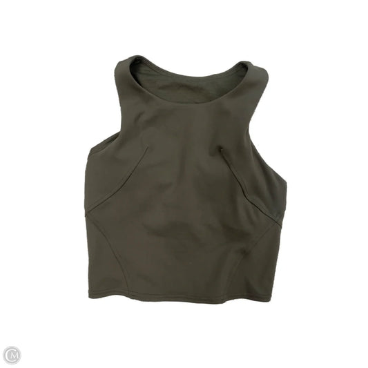 Athletic Tank Top By Lululemon In Green, Size: Xs