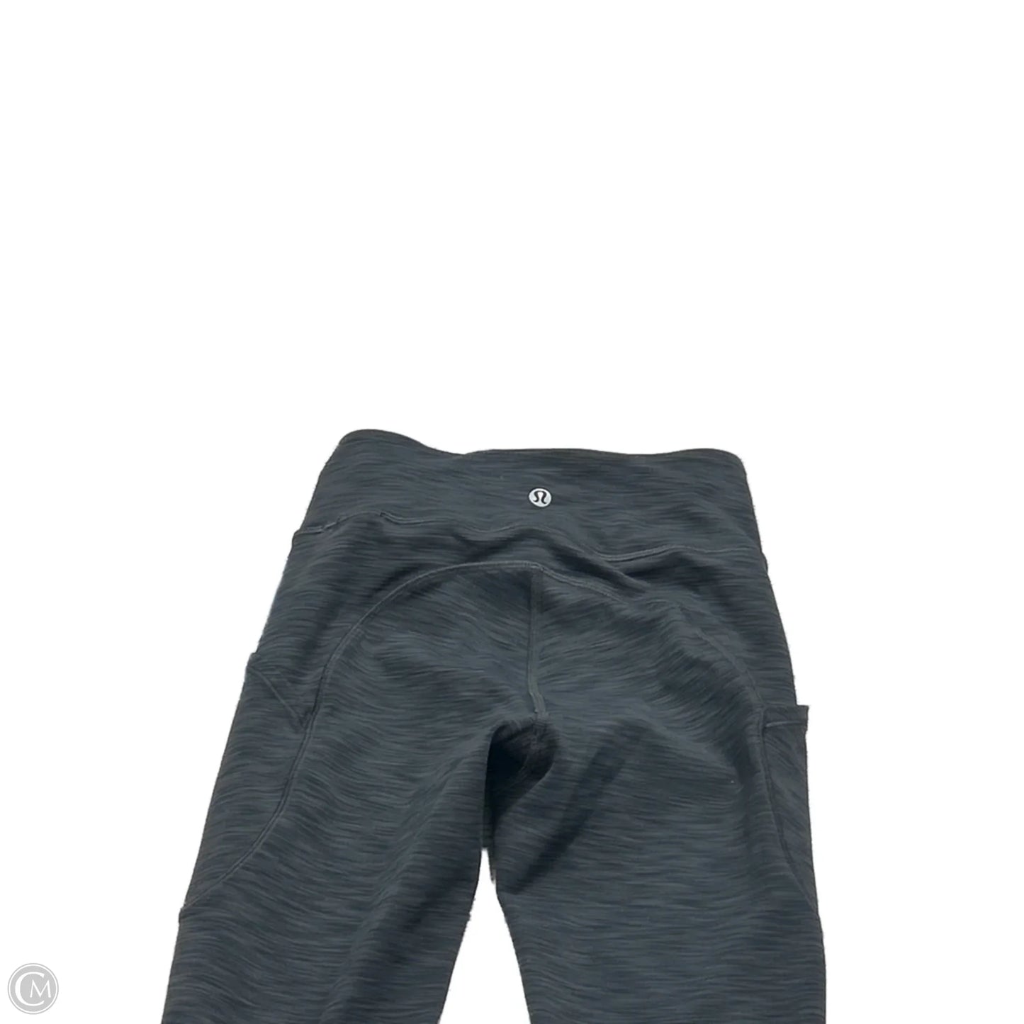 Athletic Leggings By Lululemon In Grey, Size: Xs