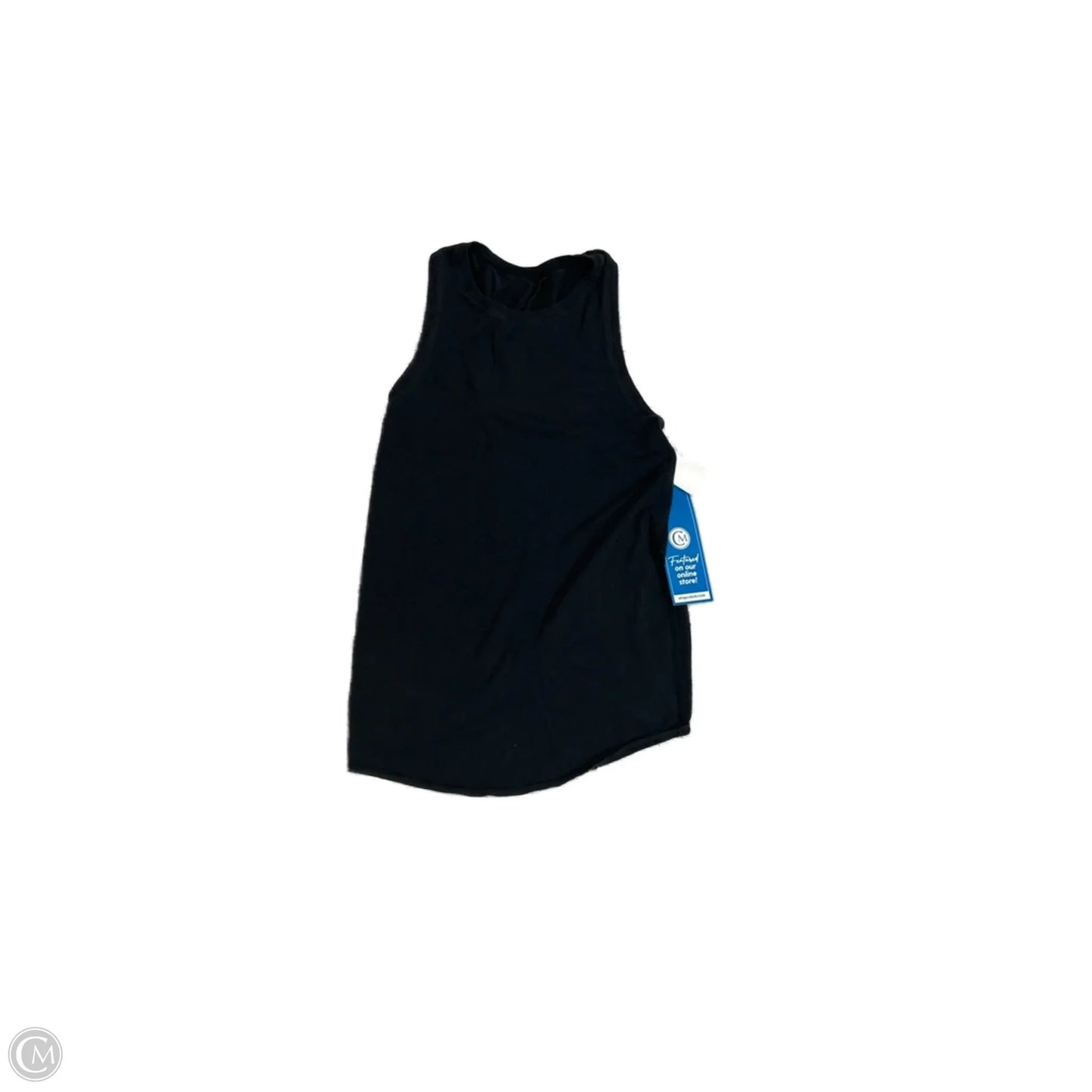 Athletic Tank Top By Lululemon In Black, Size: S