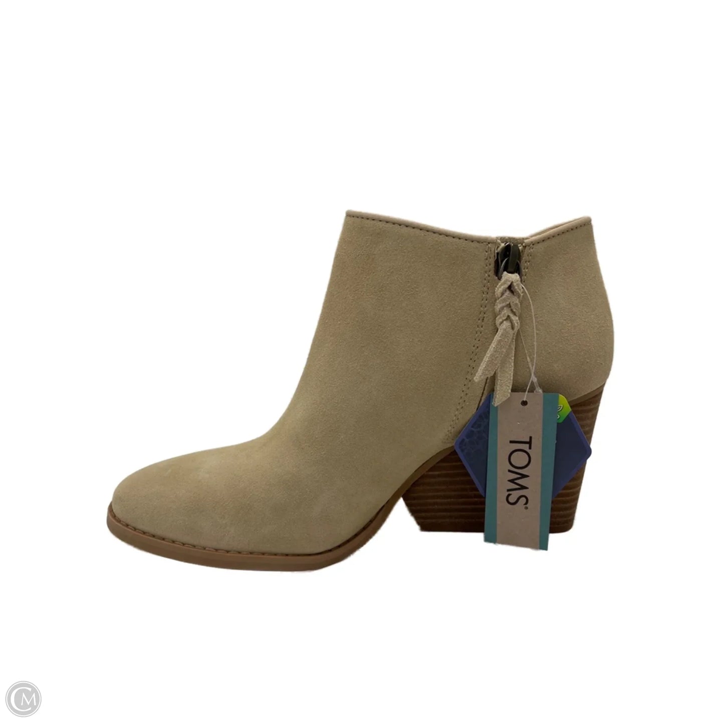 New! Boots Ankle Heels By Toms In Tan, Size: 9