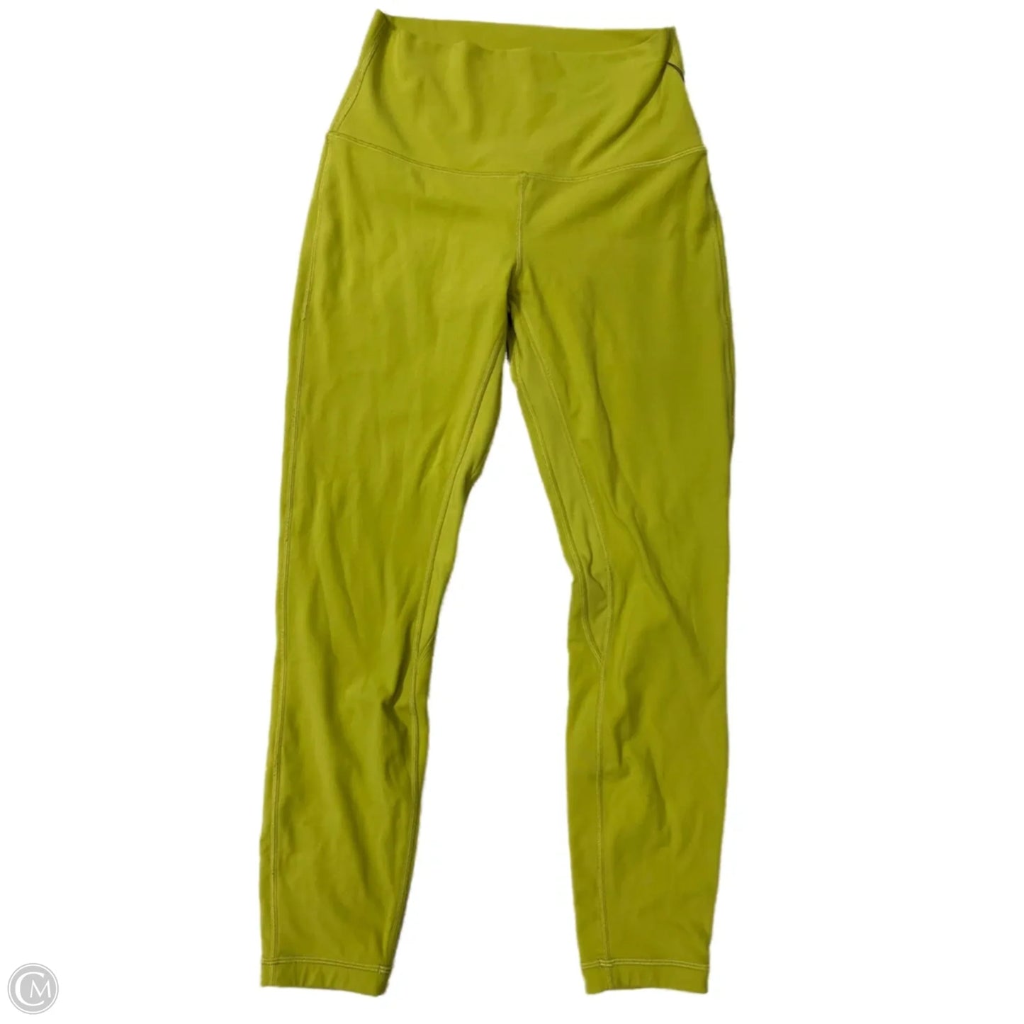 Athletic Leggings By Lululemon In Green, Size: S