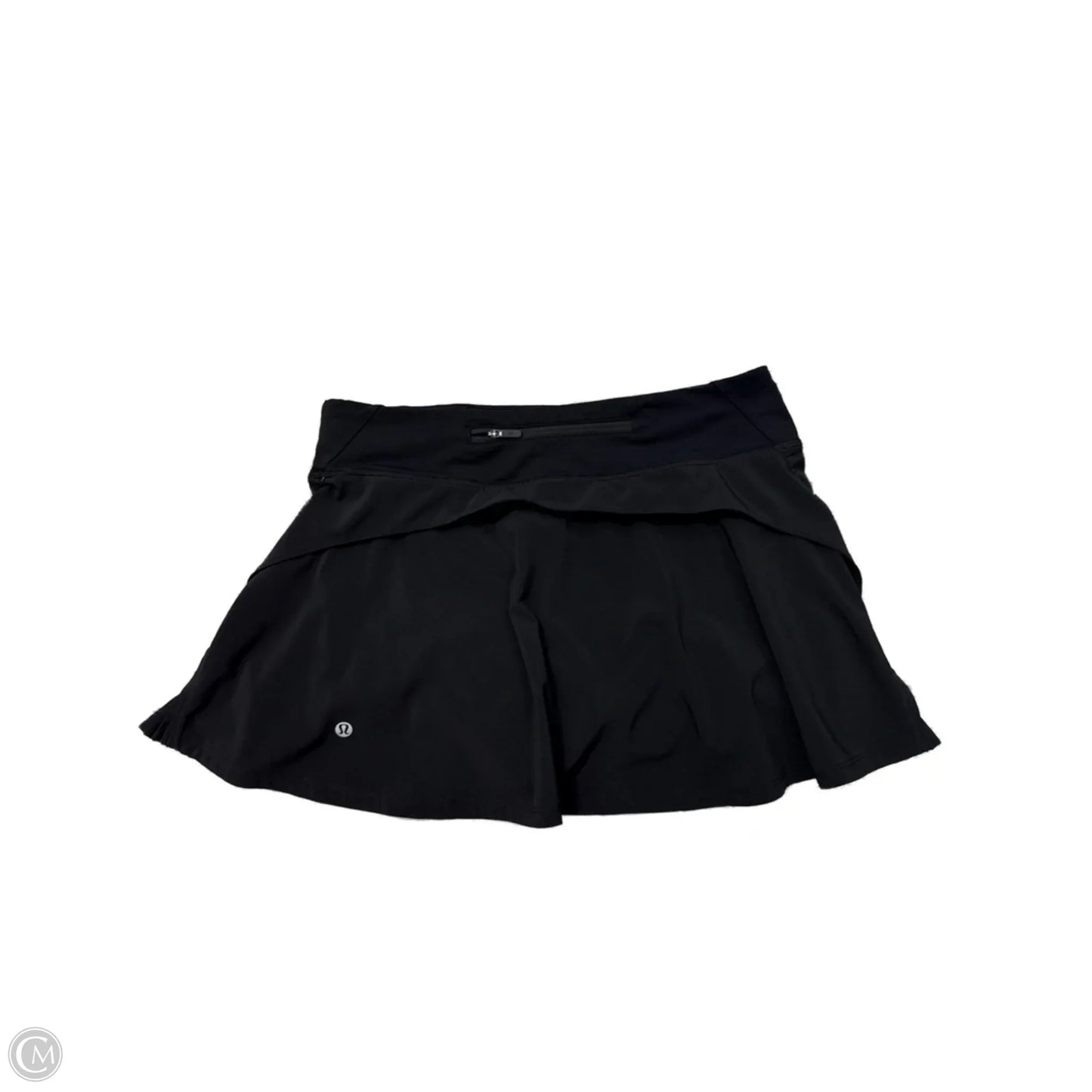Athletic Skirt By Lululemon In Black, Size: S