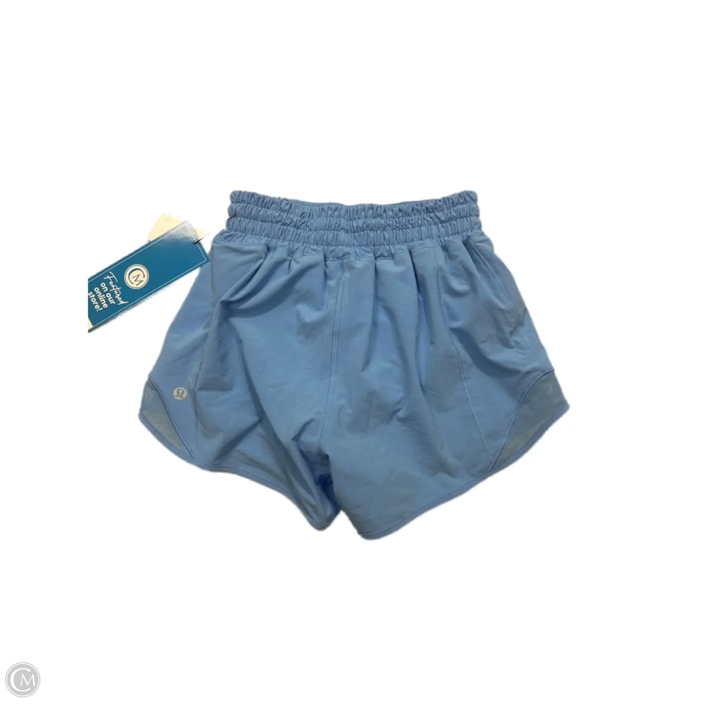 Athletic Shorts By Lululemon In Blue, Size: Xs