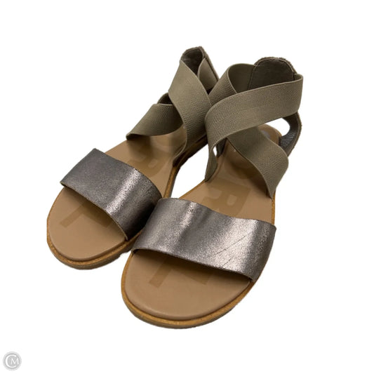 Sandals Flats By Sorel In Brown, Size: 6