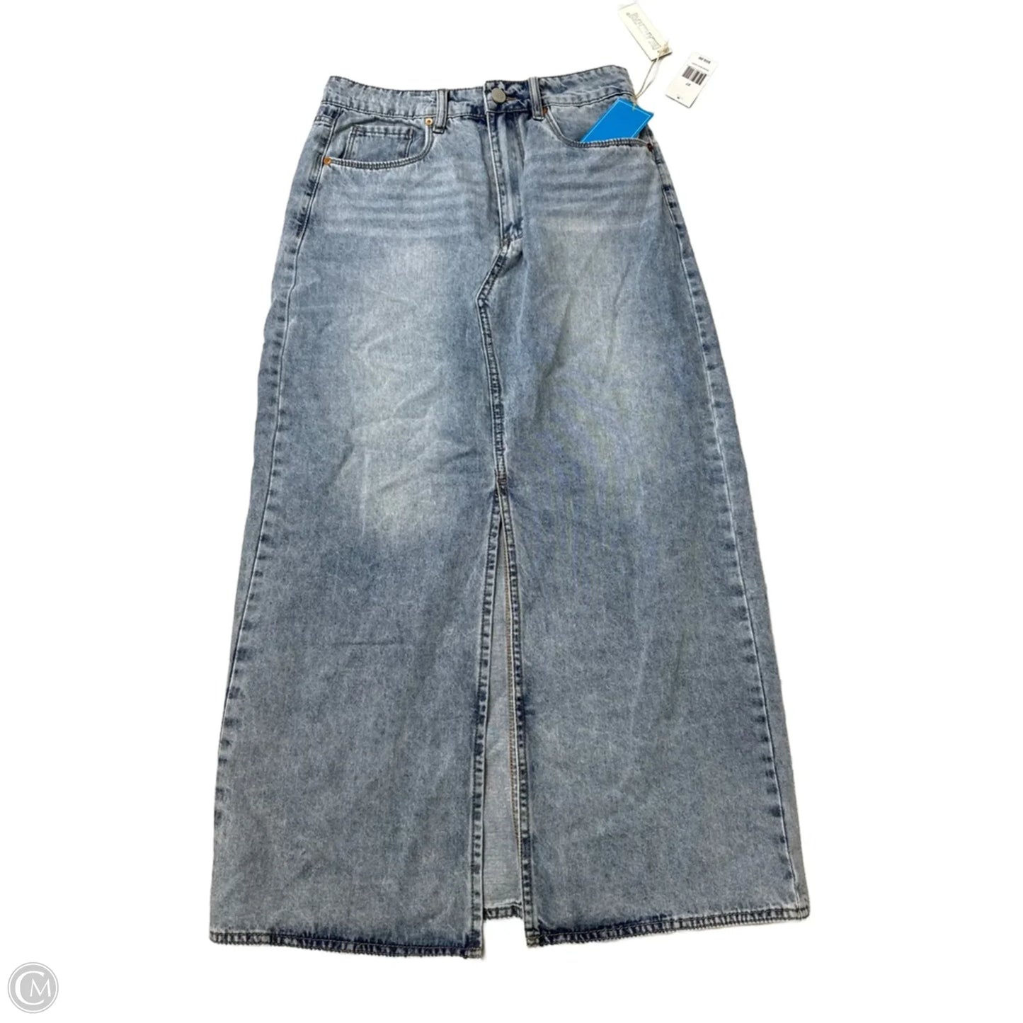 New! Skirt Maxi By Blanknyc In Blue Denim, Size: 4