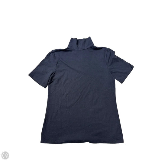 Top Short Sleeve Basic By Theory In Black, Size: L
