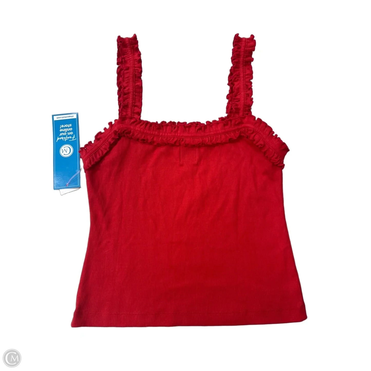 Top Sleeveless By Maeve In Red, Size: L