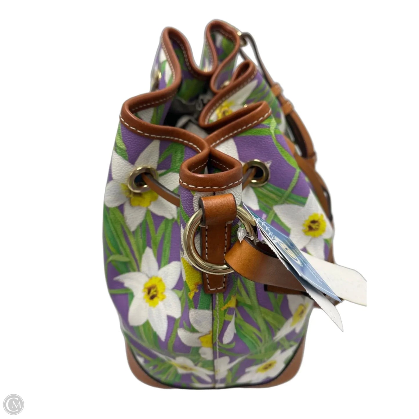 Dooney And Bourke Daffodil Designer Bucket Handbag