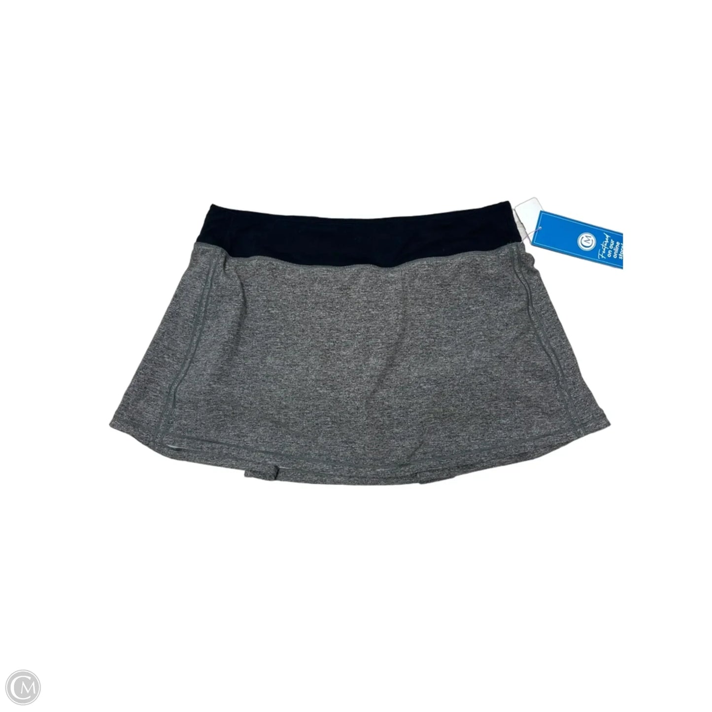 Athletic Skirt By Lululemon In Grey, Size: L