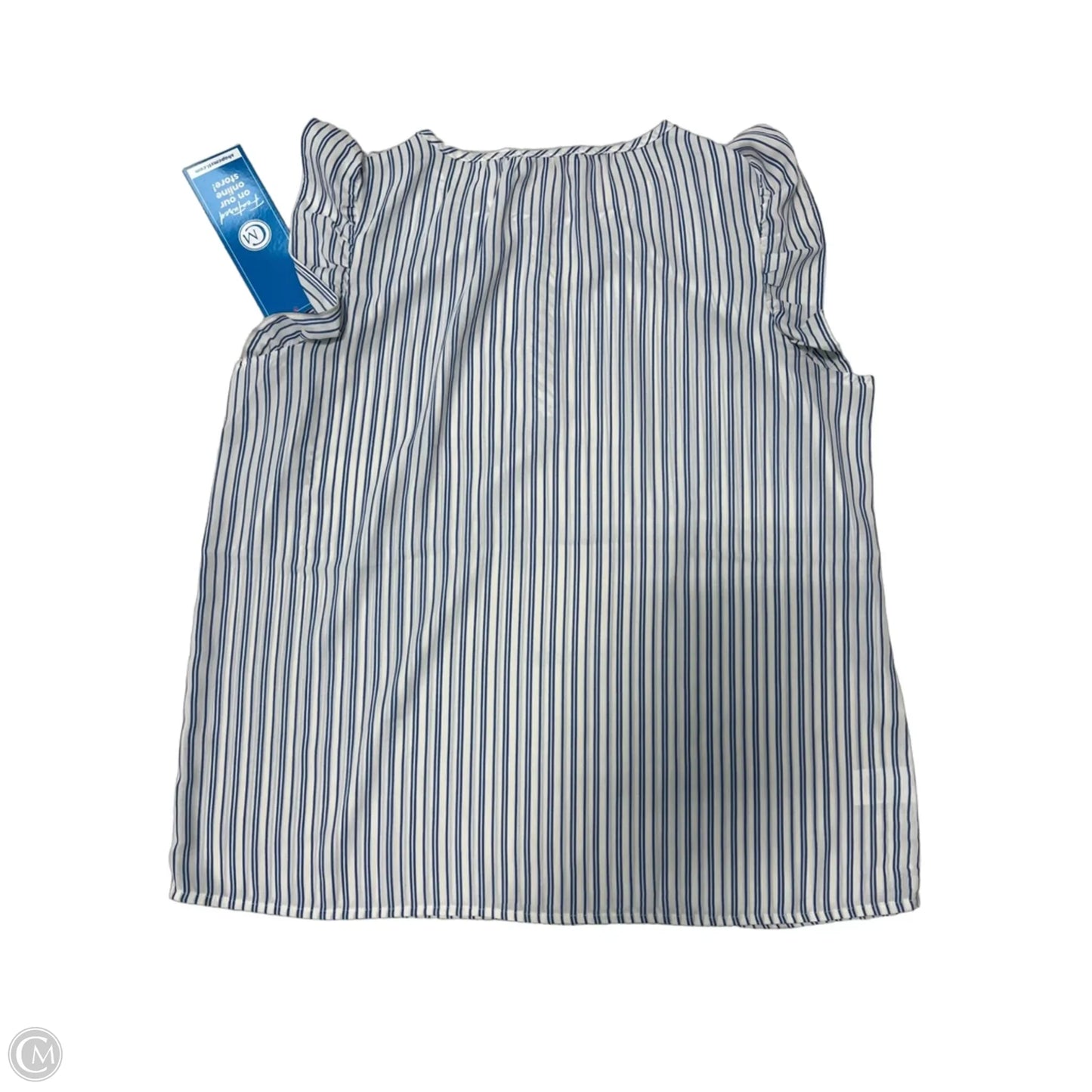 New! Top Sleeveless By Loft In Striped Pattern, Size: S