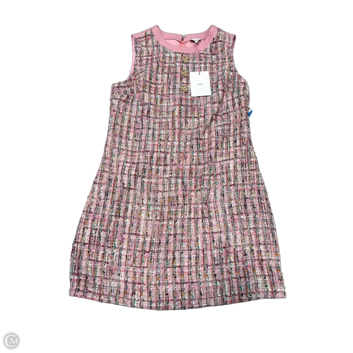 Dress Casual Short By Voy In Pink, Size: L