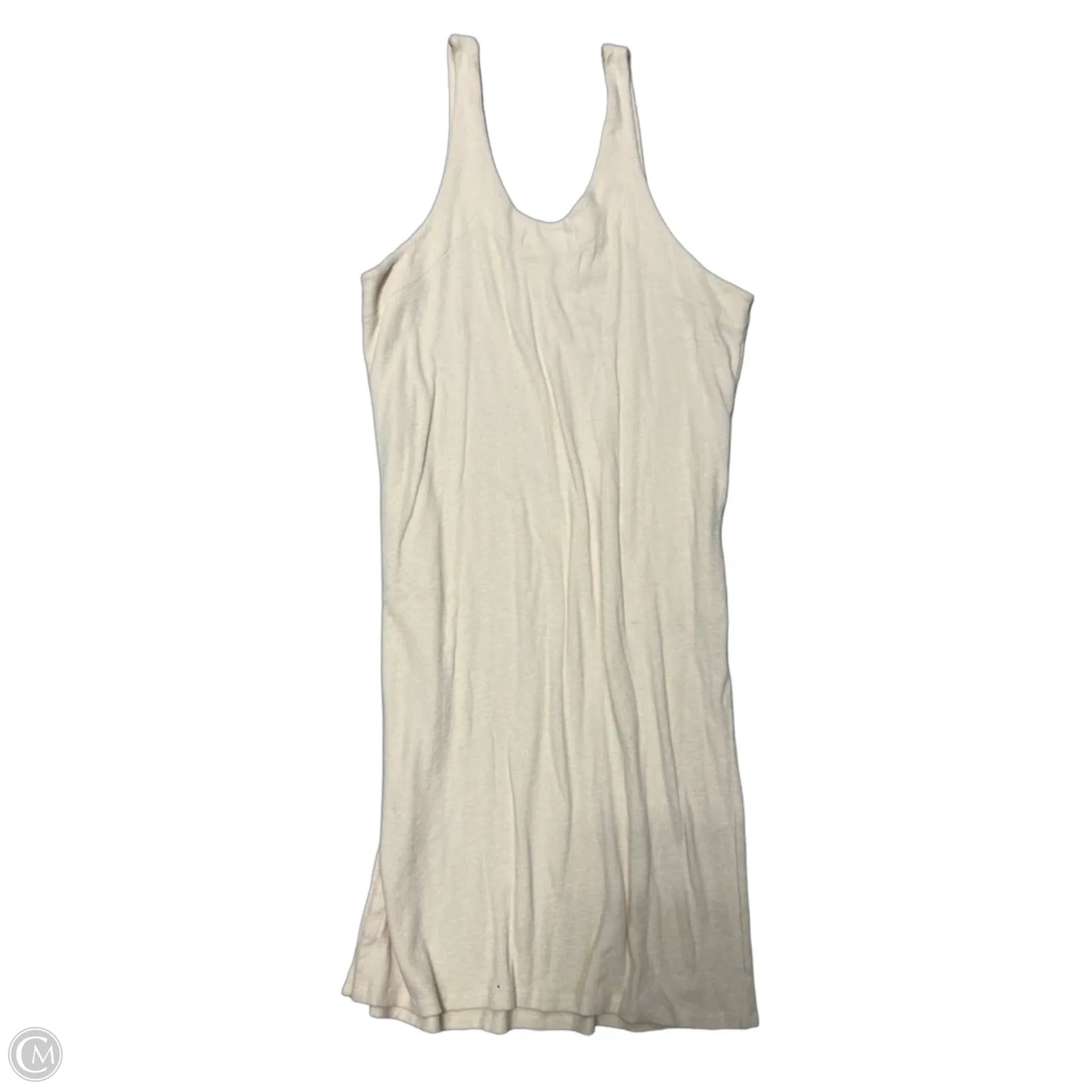 Dress Casual Maxi By Free People In Cream, Size: L