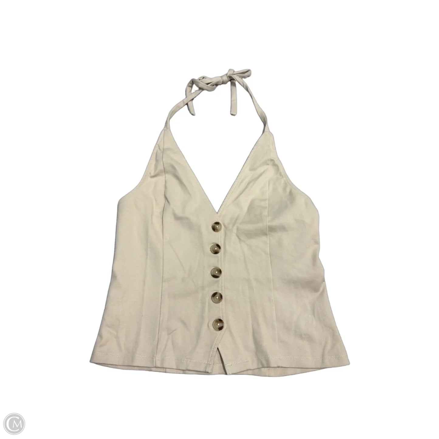 Top Sleeveless By Anthropologie In Brown, Size: M