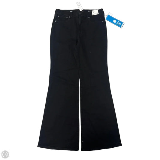 New! Jeans Flared By J. Crew In Black Denim, Size: 8