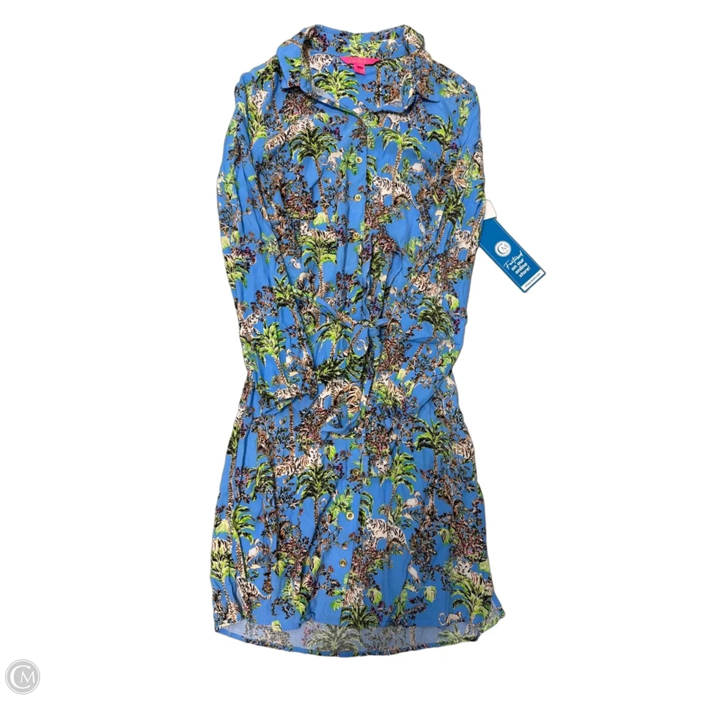 Dress Designer By Lilly Pulitzer In Blue, Size: S