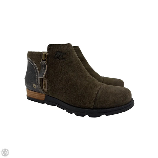 Shoes Designer By Sorel In Green, Size: 7