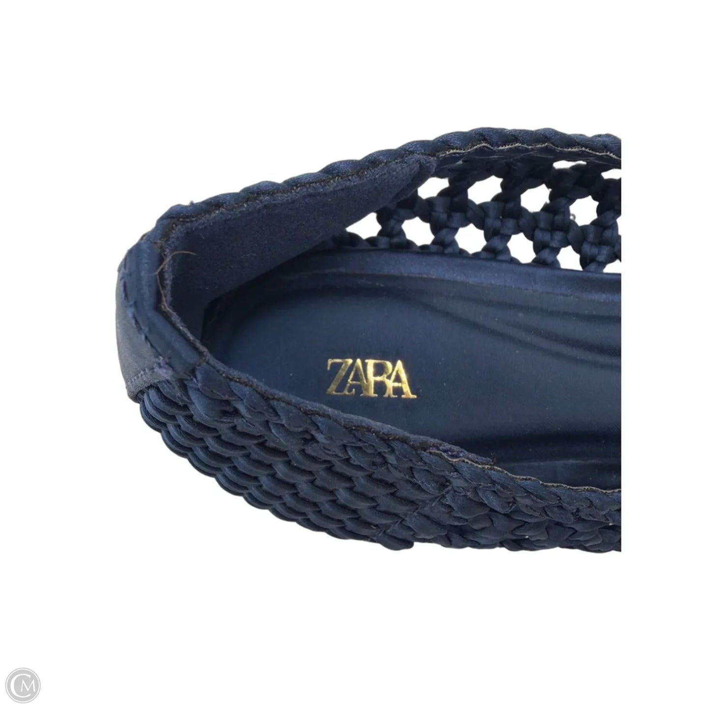 New! Shoes Flats By Zara In Navy, Size: 6.5
