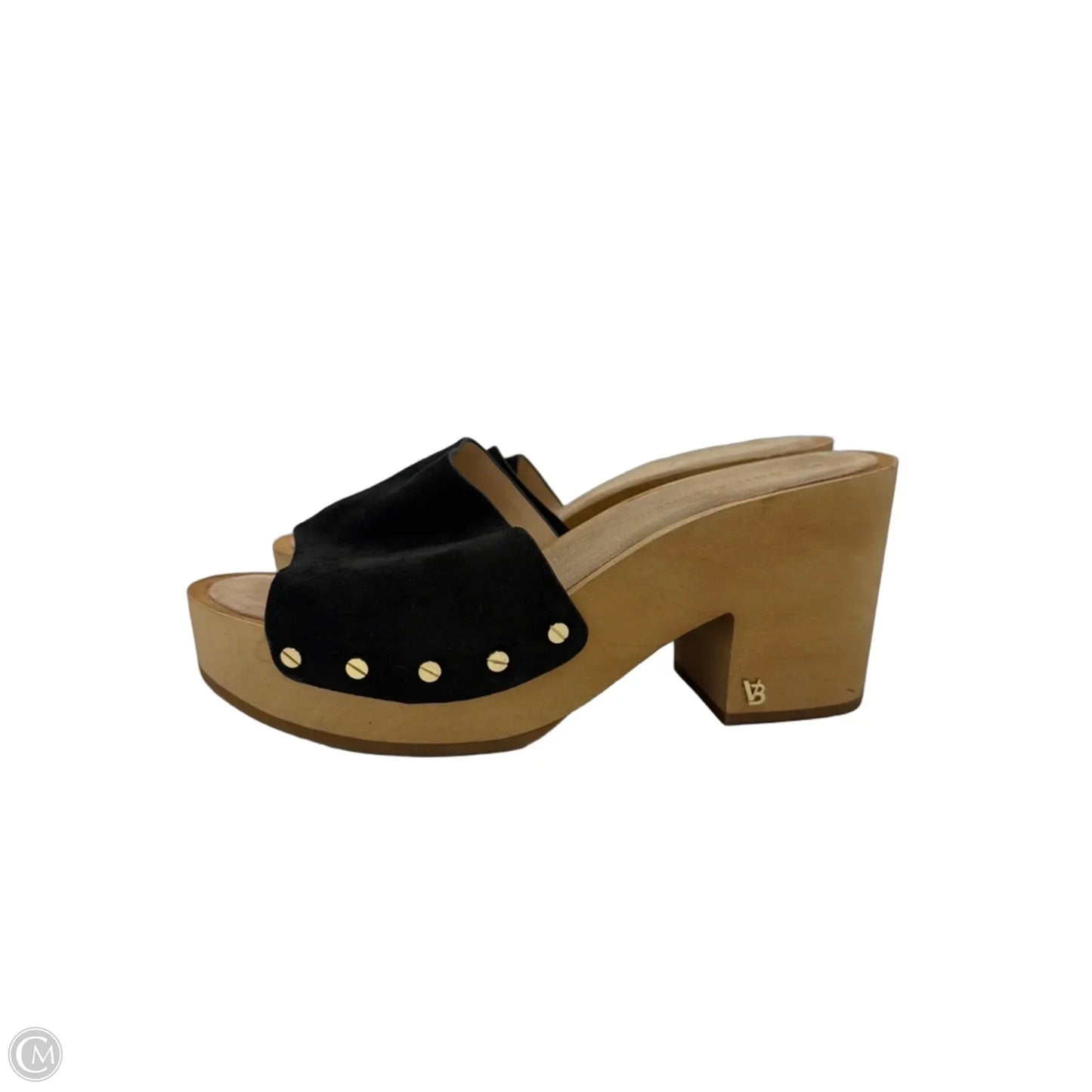 Sandals Heels Block By Veronica Beard In Black, Size: 10