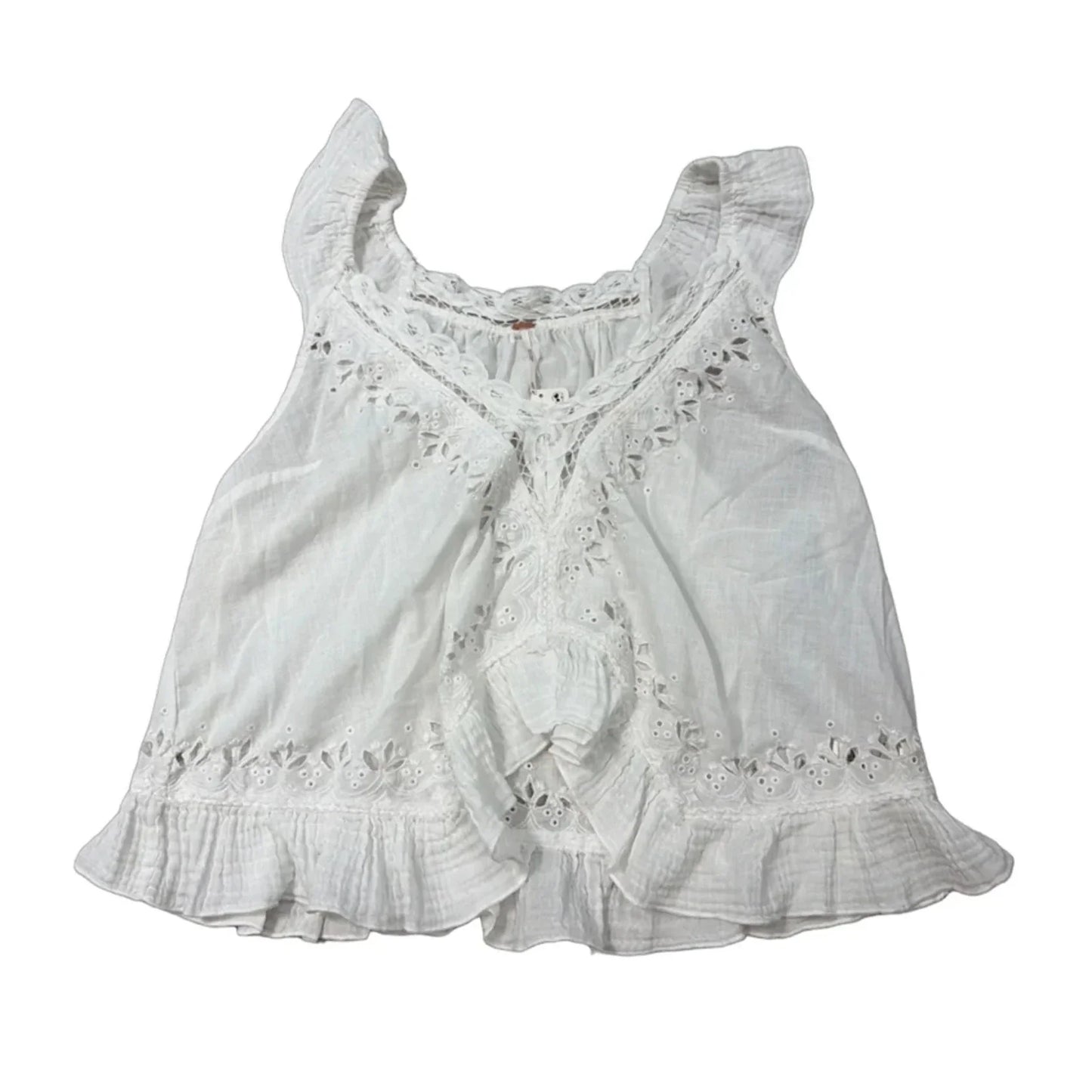 New! Top Sleeveless By Free People In White, Size: Xl