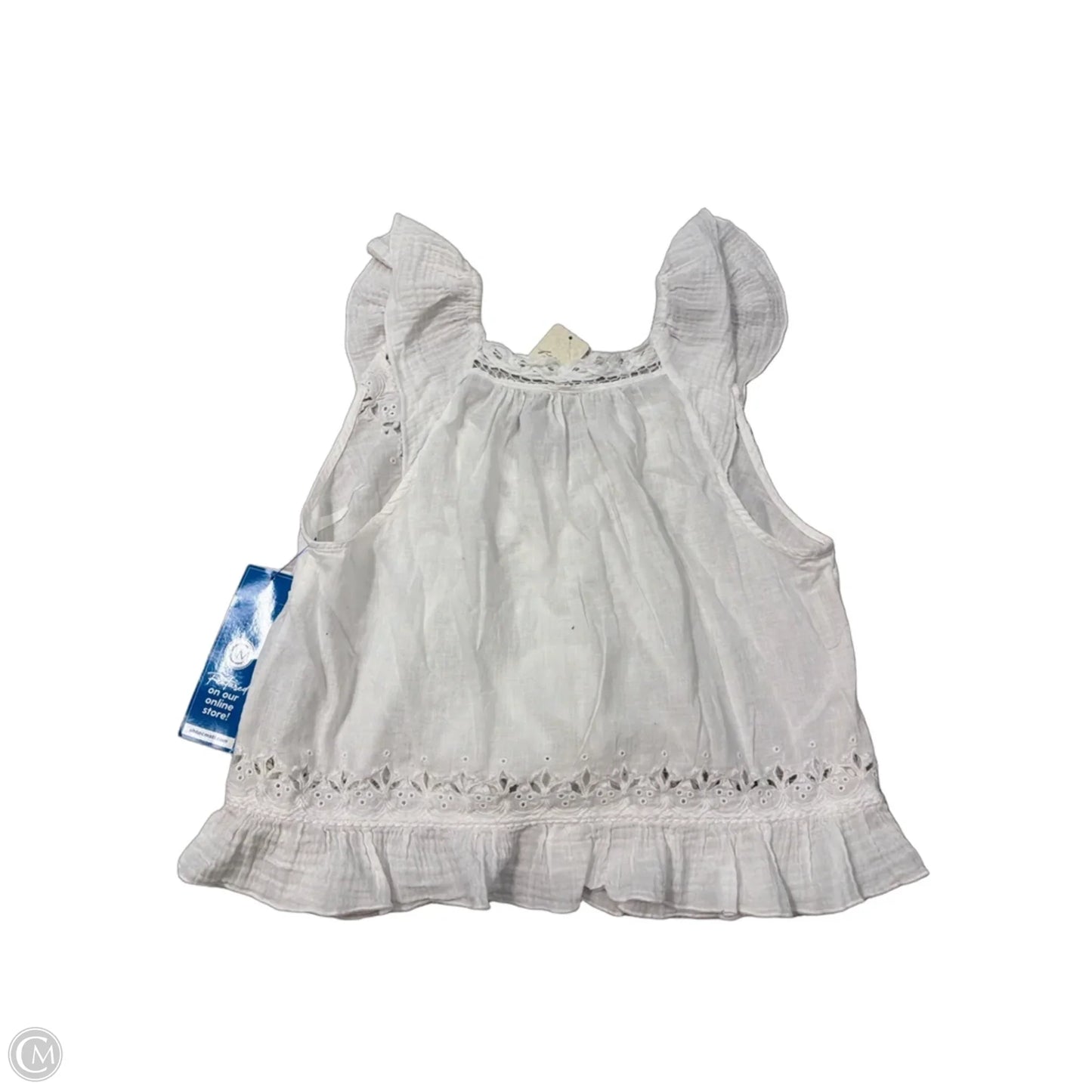 New! Top Sleeveless By Free People In White, Size: Xl