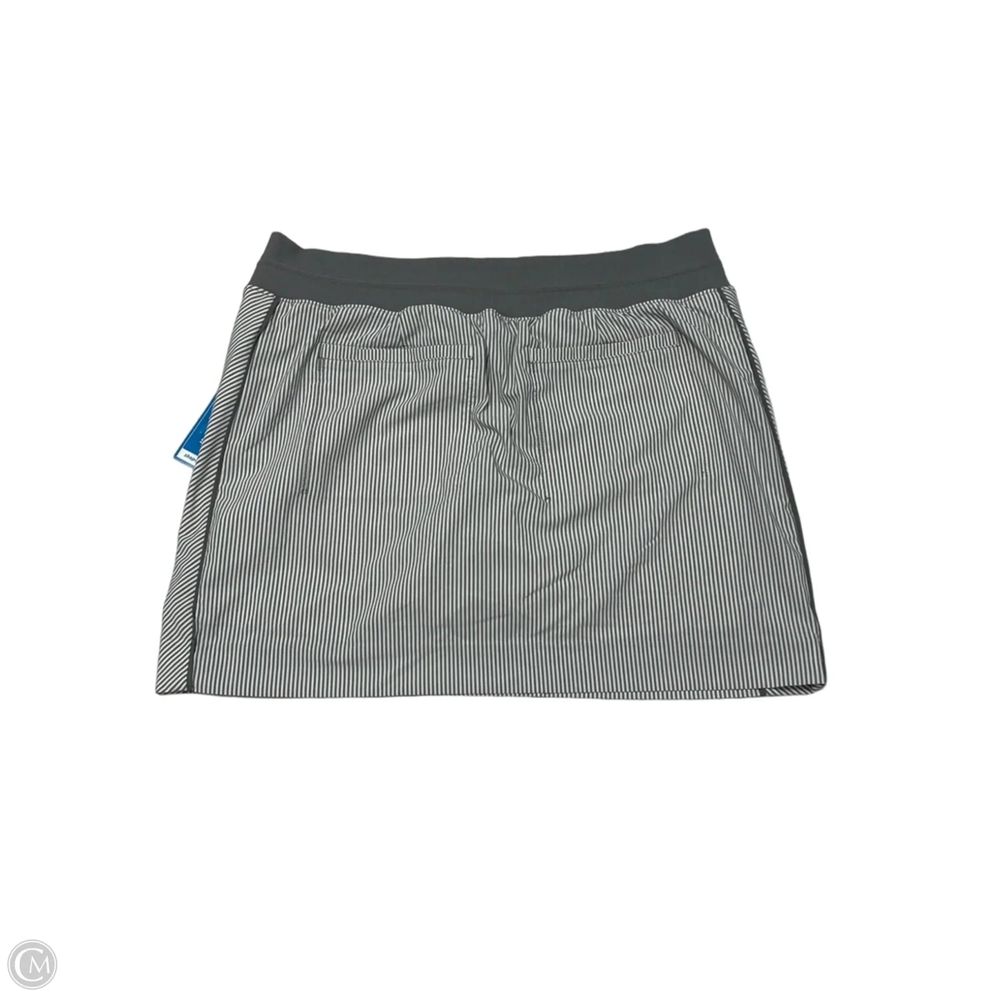Athletic Skirt By Athleta In Striped Pattern, Size: L