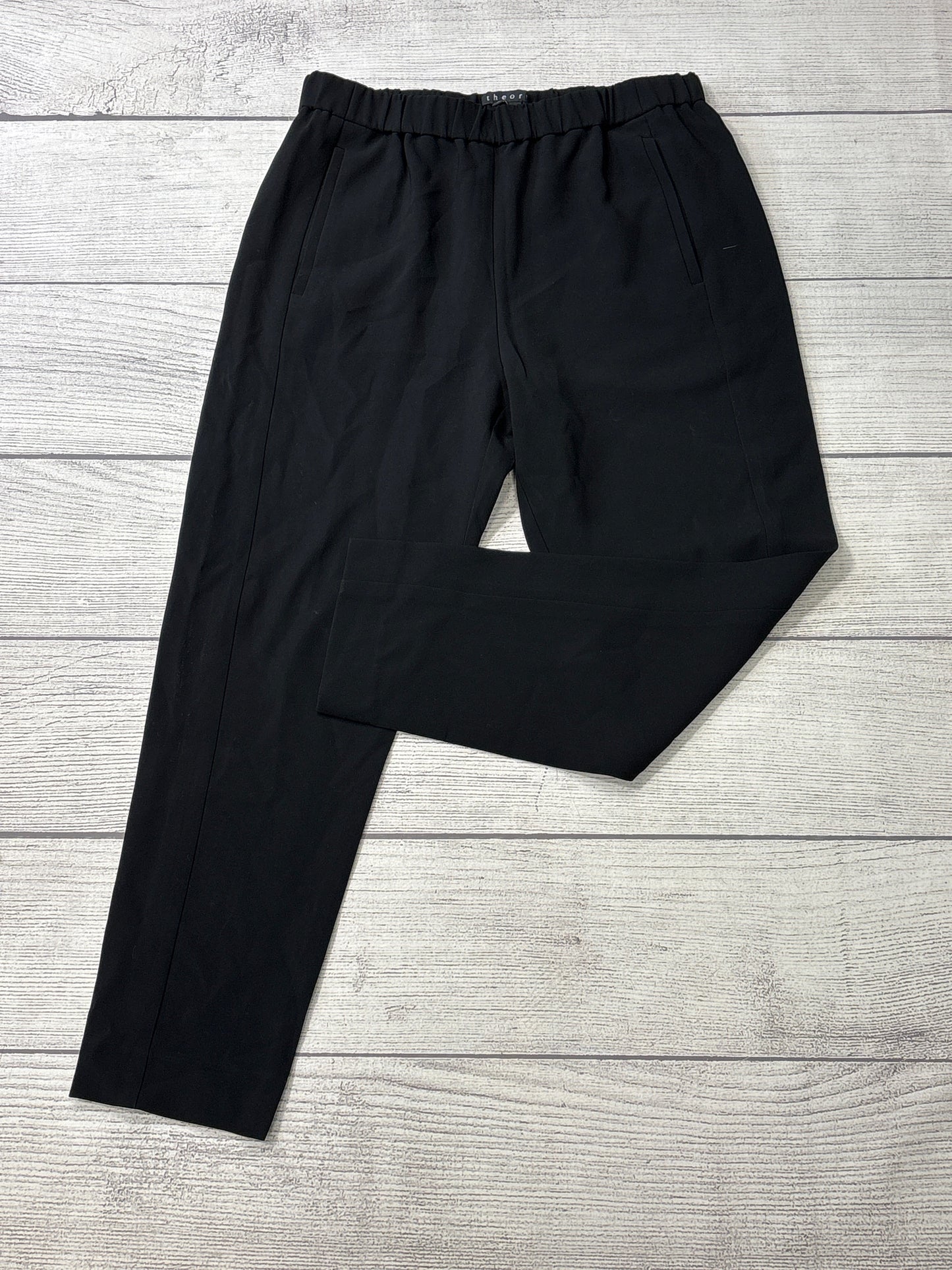 Pants Ankle By Theory In Black, Size: M