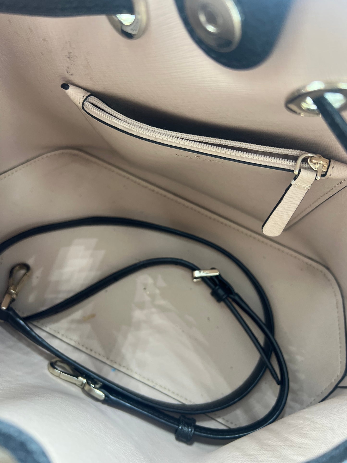 Kate Spade Leather Bucket Bag