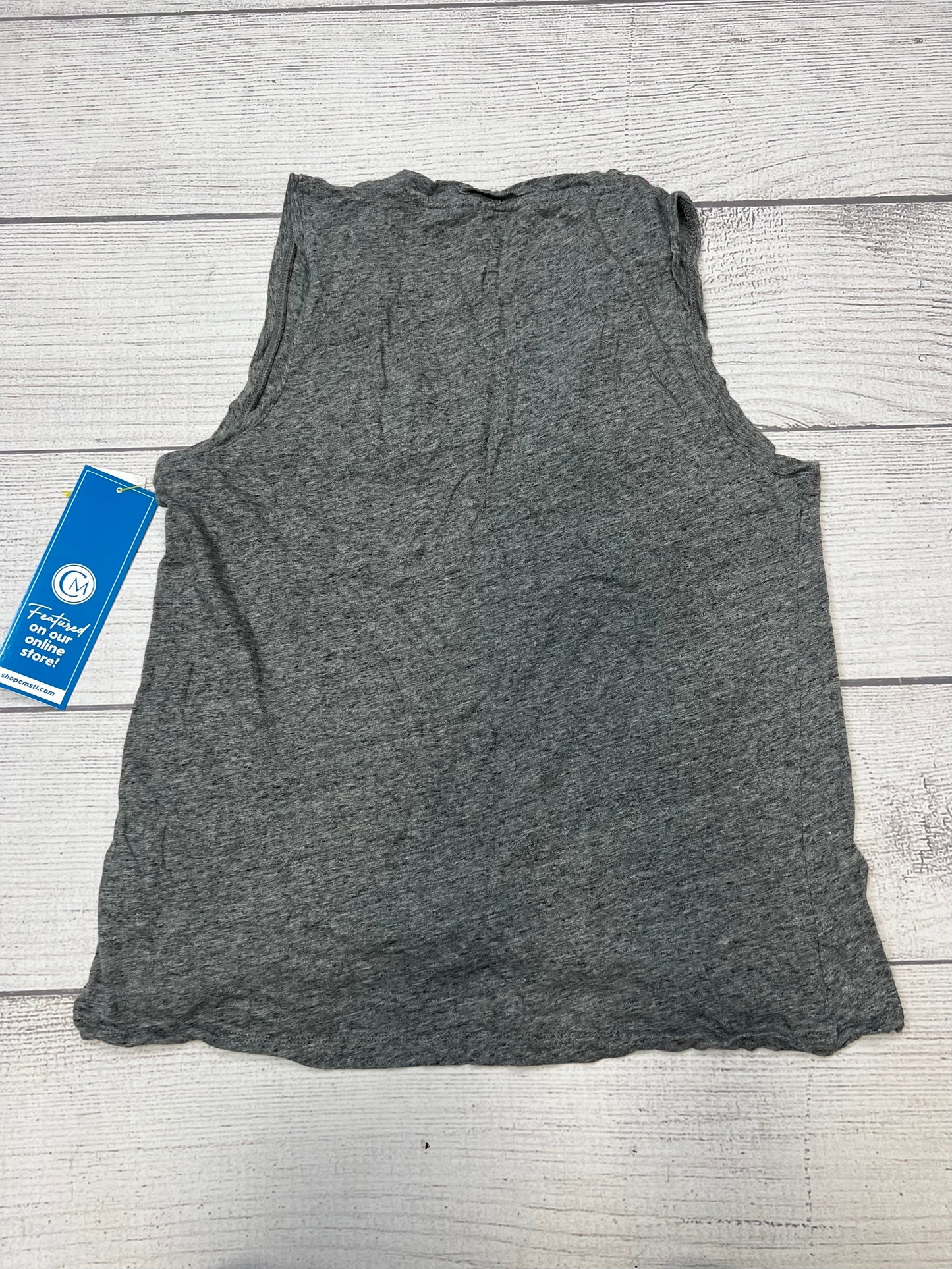 Grey Top Sleeveless Madewell, Size M