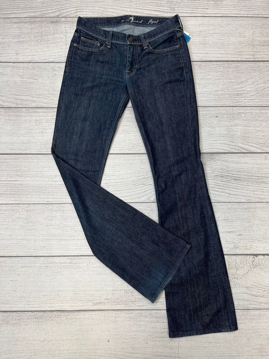 Denim Jeans Designer 7 For All Mankind, Size 4