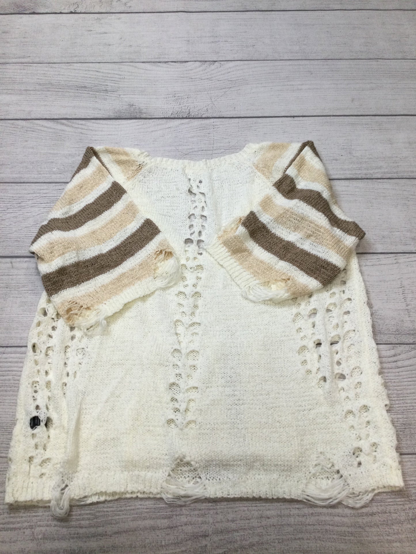 Sweater By Pol In Cream, Size: L