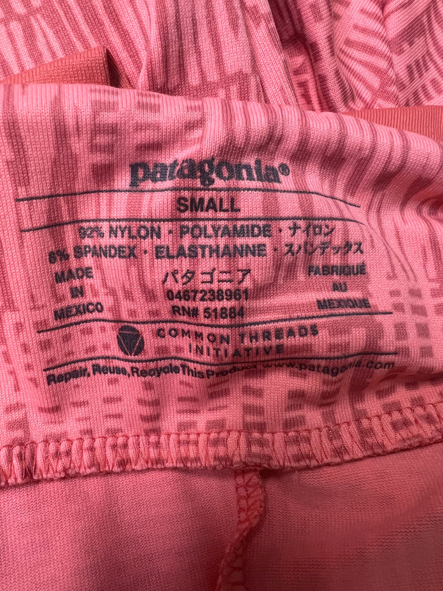 Pink Athletic Dress Patagonia, Size S