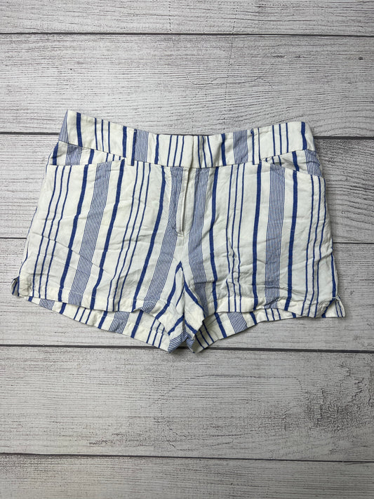 Blue White Shorts Loft, Size 4
