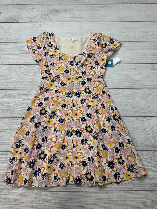 Floral Dress Casual Short Madewell, Size Xs