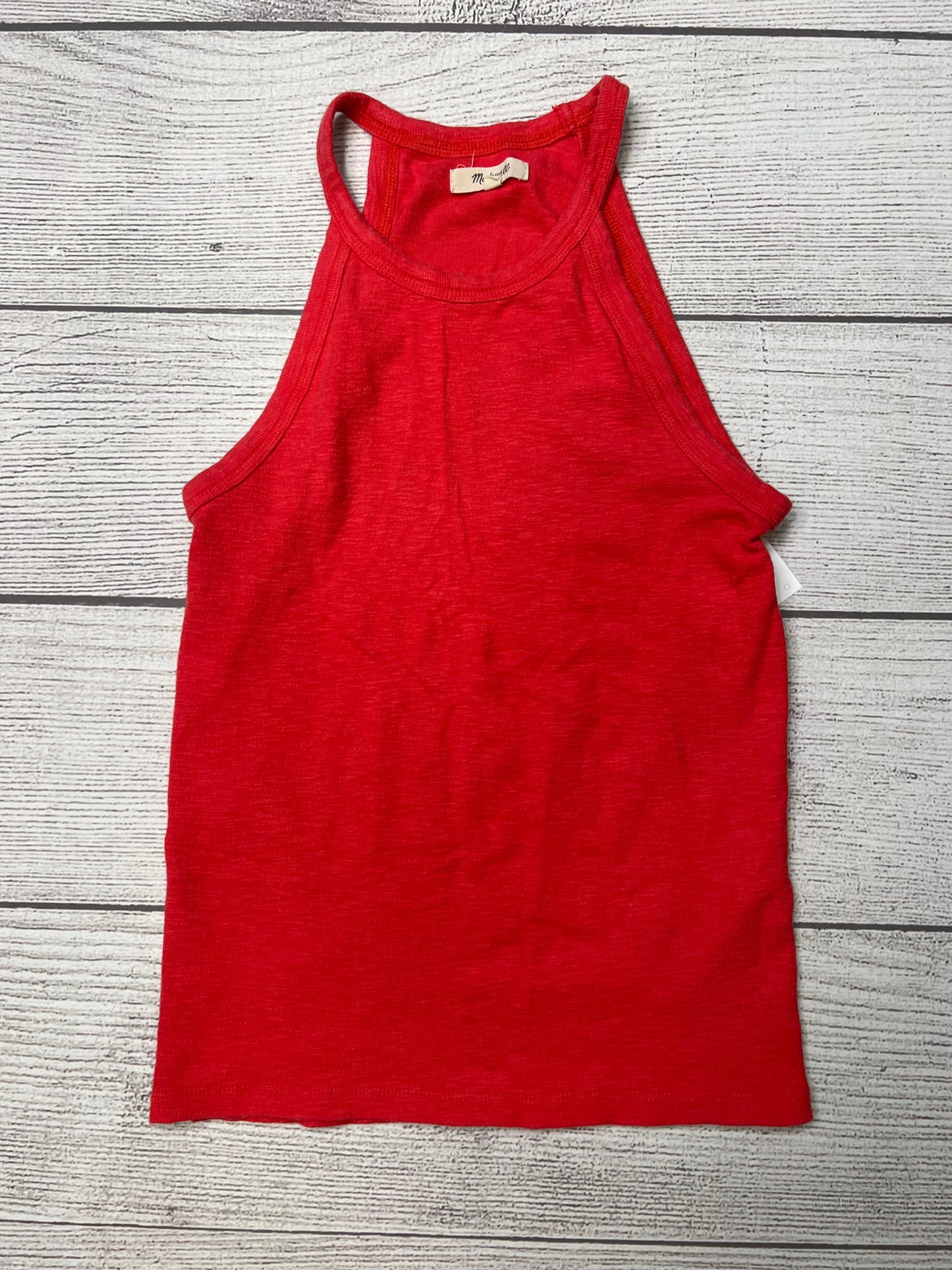 Coral Top Sleeveless Madewell, Size Xs