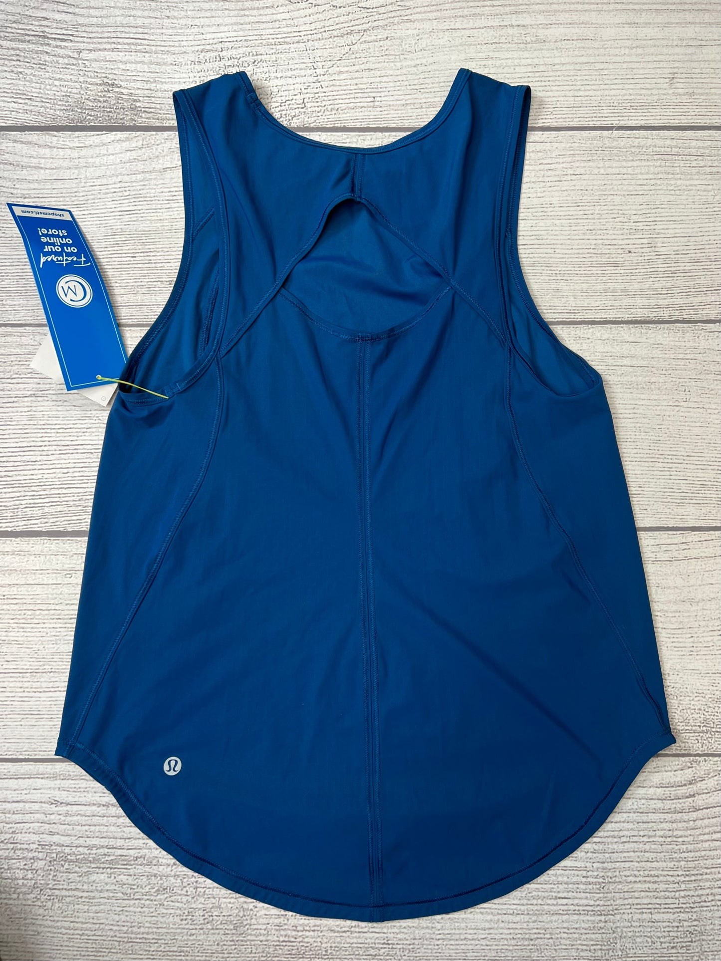 Athletic Tank Top By Lululemon In Blue, Size: S