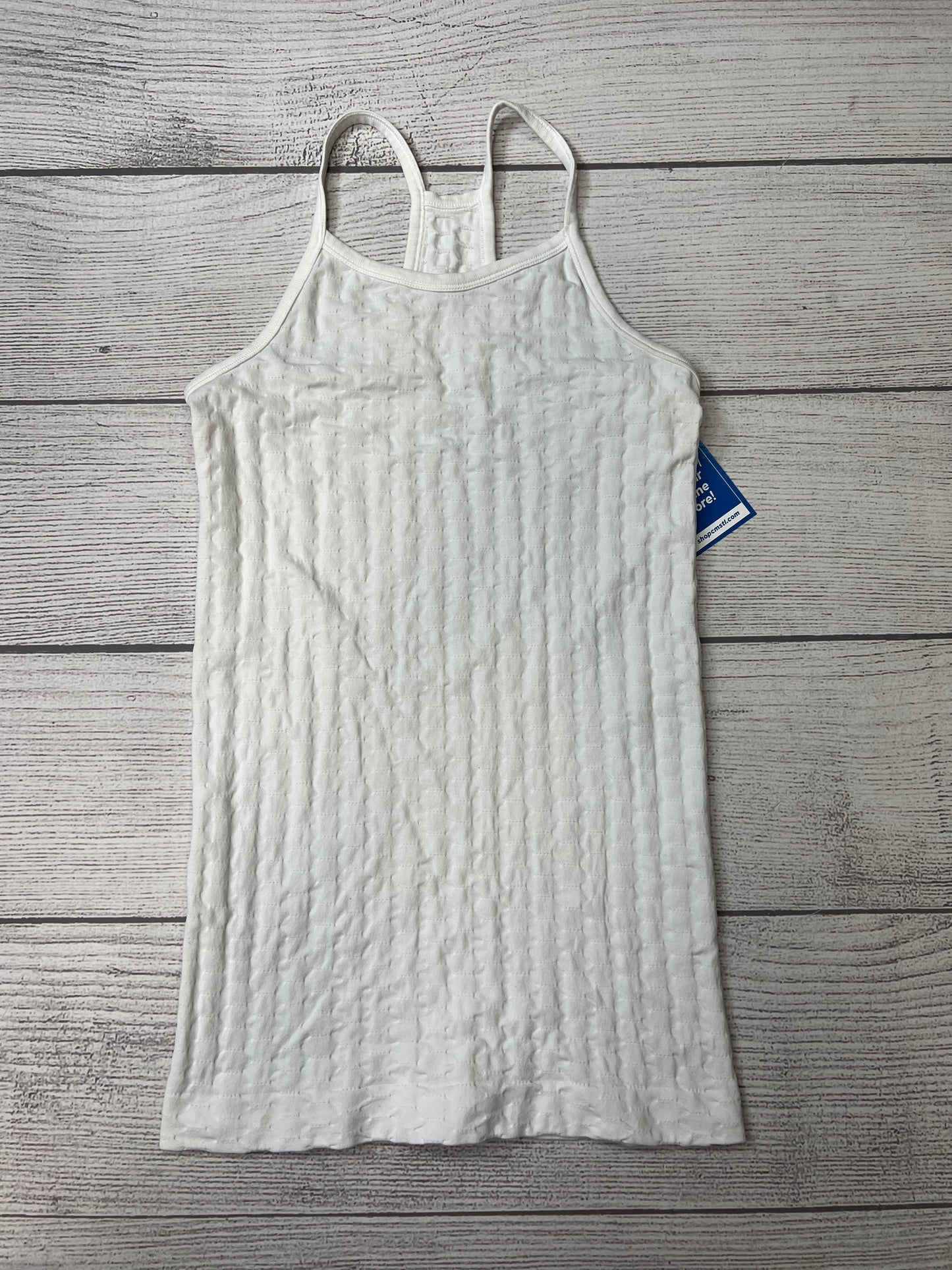 Athletic Tank Top By Athleta In White, Size: S