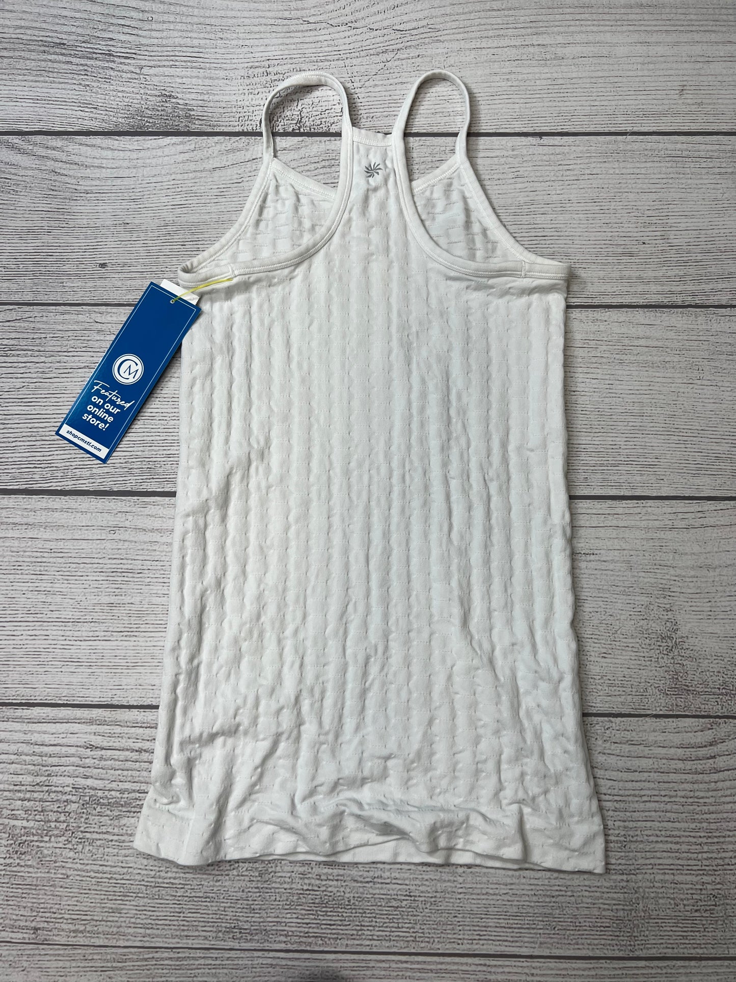 Athletic Tank Top By Athleta In White, Size: S