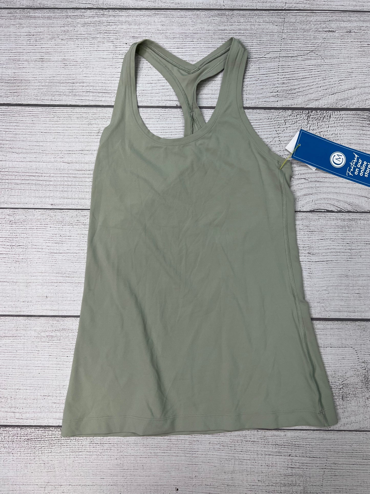 Athletic Tank Top By Lululemon In Green, Size: S